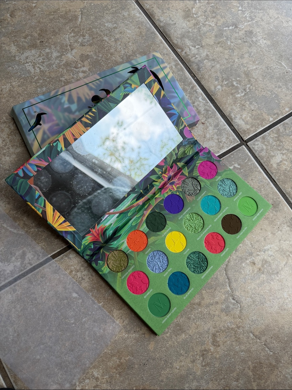 Bosque Nuboso de Monteverde Pallet - vibrant tropical colors